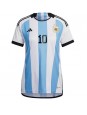 Argentiina Lionel Messi #10 Kotipaita Naisten MM-kisat 2022 Lyhythihainen